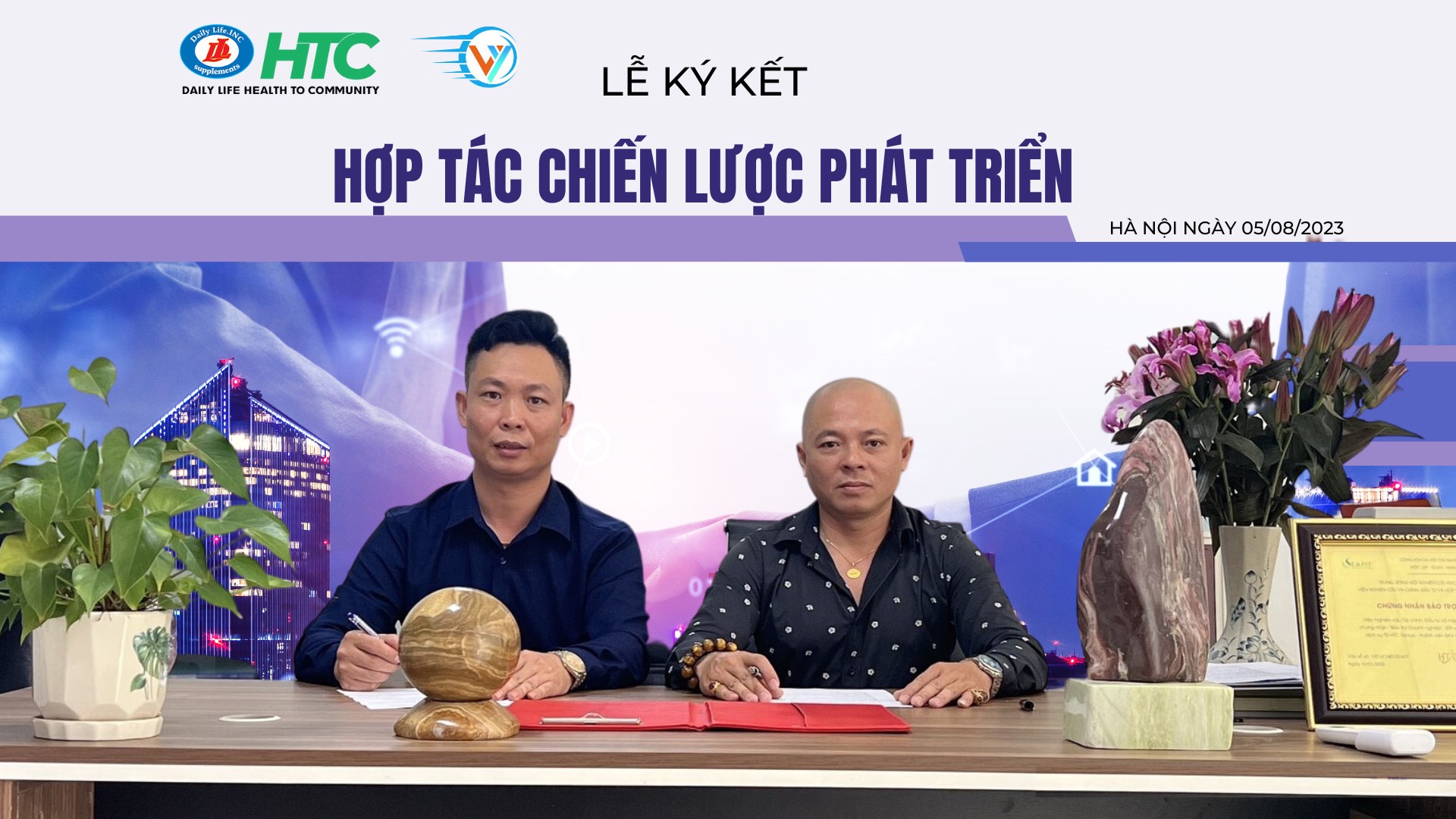 LỄ KÝ KẾT HỢP TÁC THƯƠNG MẠI