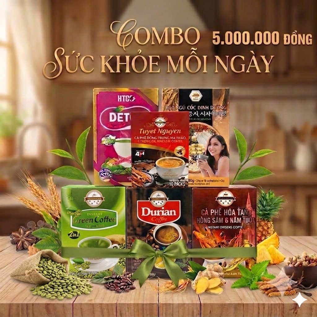COMBO ĐẶT CỌC KHỞI NGHIỆP SỨC KHỎE MỖI NGÀY