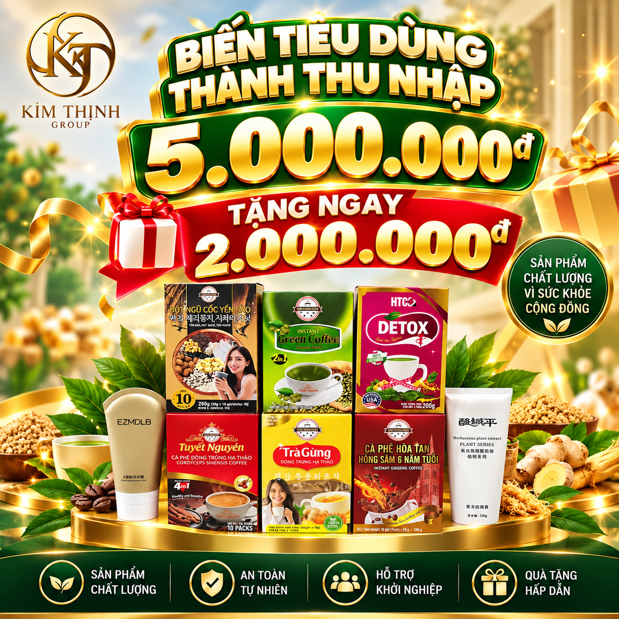 BIẾN TIÊU DÙNG THÀNH THU NHẬP