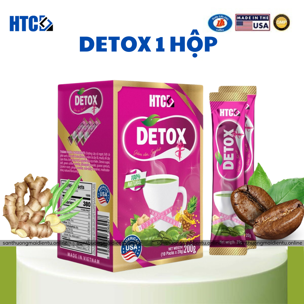 KN DETOX THẢI ĐỘC ĐỐT MỠ GIẢM CÂN