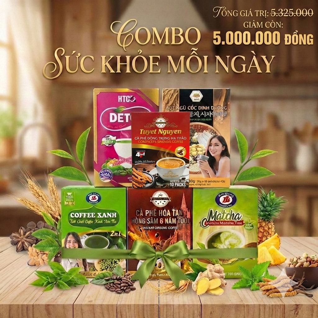 COMBO SỨC KHỎE MỖI NGÀY
