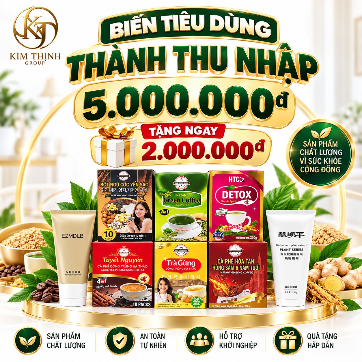 BIẾN TIÊU DÙNG THÀNH THU NHẬP