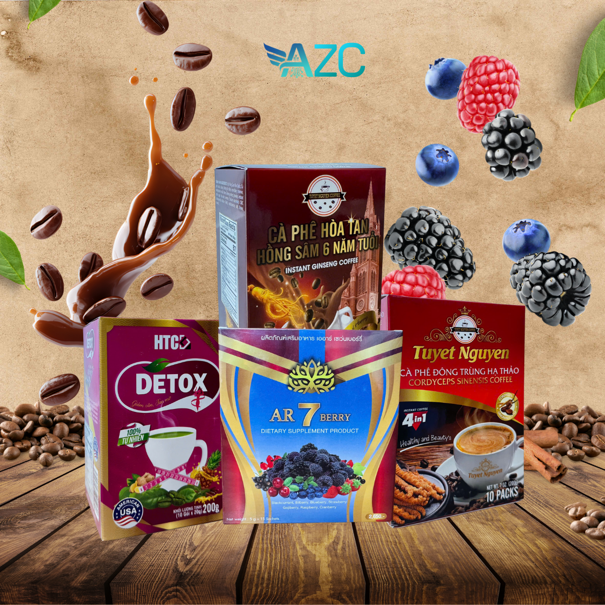 COMBO CHĂM SÓC SỨC KHỎE TOÀN DIỆN